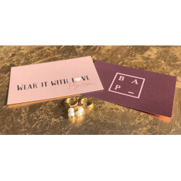 RVS creolen met 2...